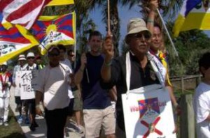 Walk for Tibet, Photo: WPTV 