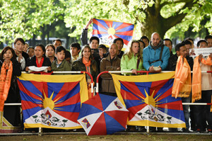 His Holiness the 14. Dalai Lama's visit to Hamburg, Germany, Aug